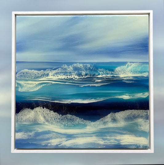 Shetland wind seascape | Square 50 cm