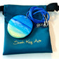 Beach Original Glossy Seascape Resin Pendants