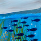 Shoal painting, Underwater.