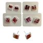 Sea urchin shell studs, square