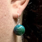 Aurora Borealis Sphere Drop Resin Earrings