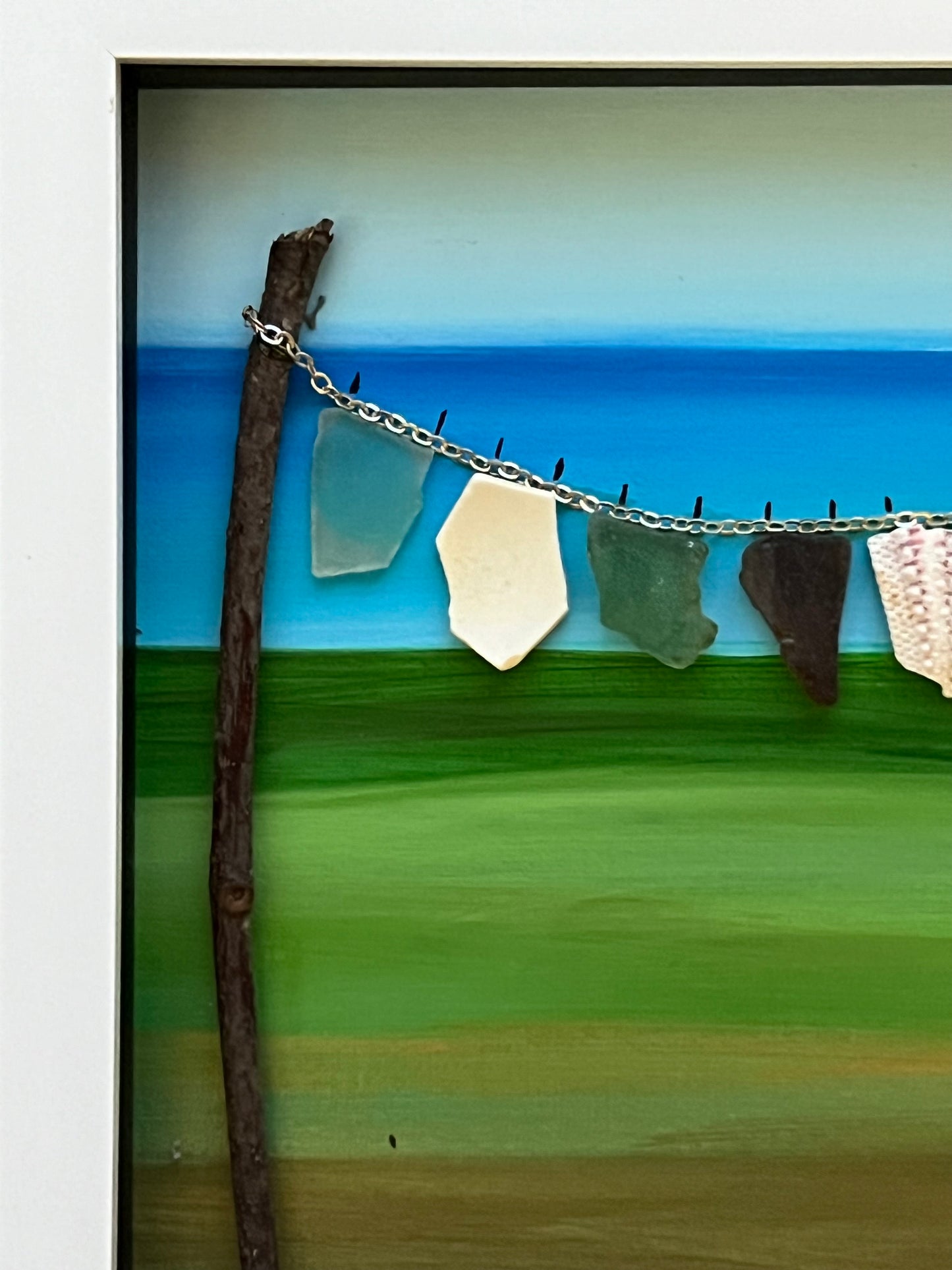 Beach Treasure Washing Line Artwork