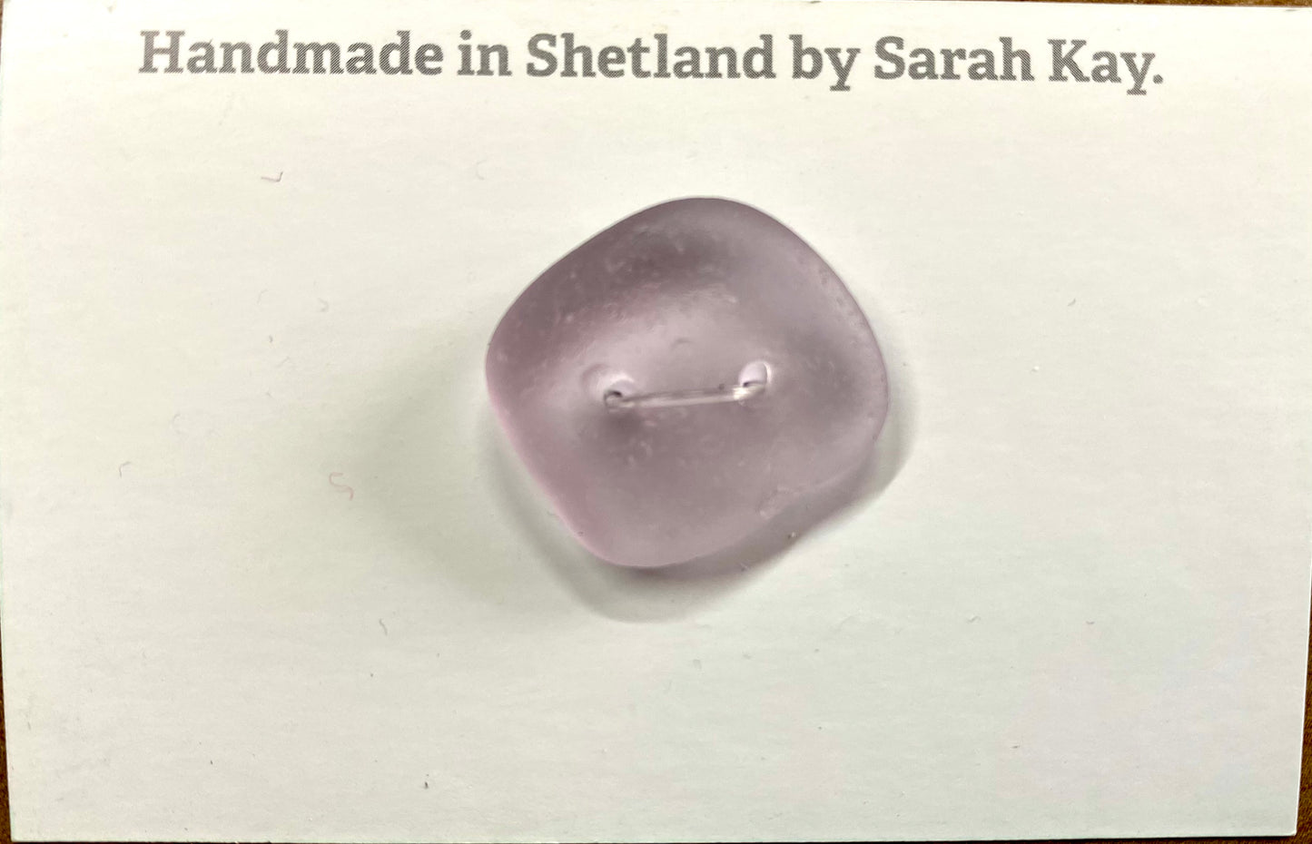 RARE Shetland Sea glass buttons!