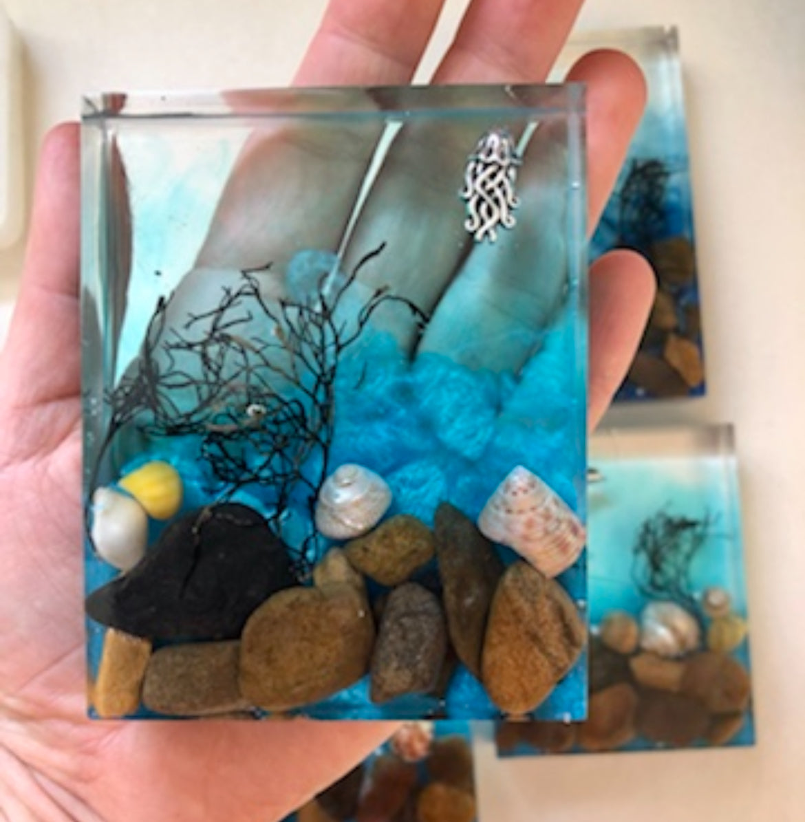 Resin Beach Finds Resin Ornament