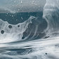 Natural Seascape Resin Artwork | Square