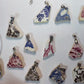 Sea Pottery Green/Pink Pendants