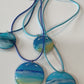 Beach Original Glossy Seascape Resin Pendants